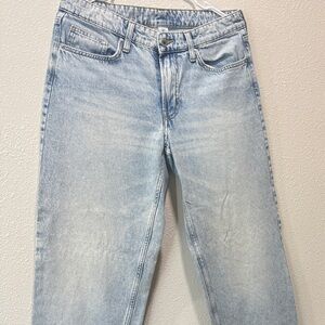 Women's Light Blue Baggy Jeans
